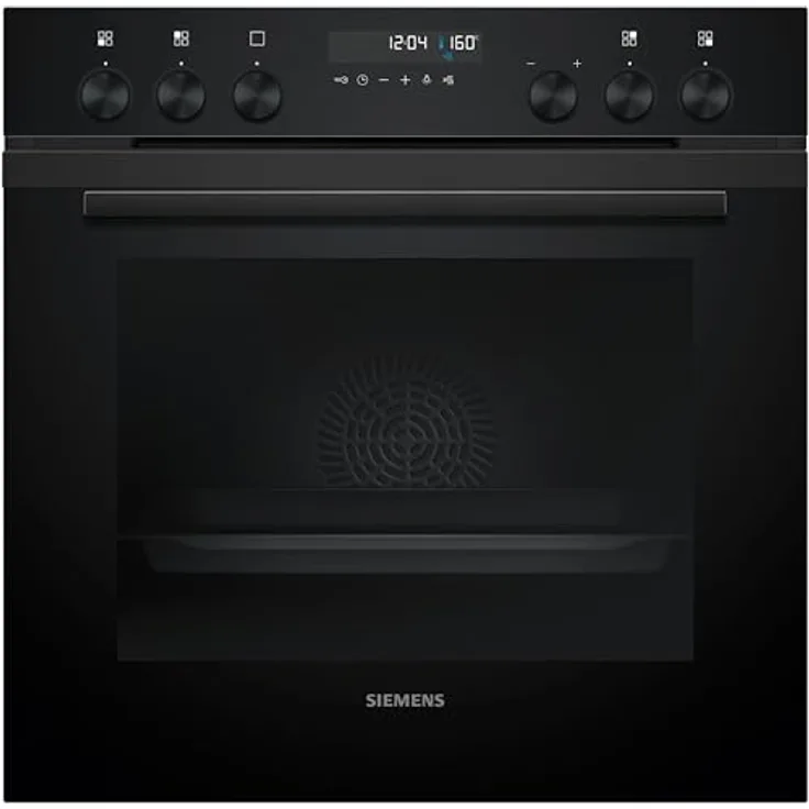 SIEMENS iQ500 Einbau-Herd 60 x 60 cm Deep black inox mit activeClean