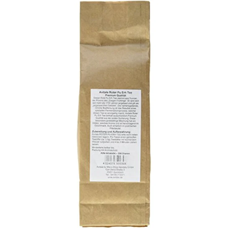 Avitale PU ERH TEE lose, 200 g roter Tee mit besonderen Aromen – Bild 2