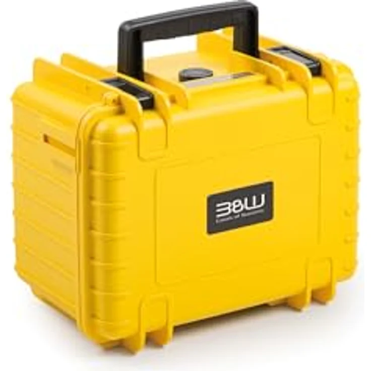 B&W International B&W Transportkoffer Outdoor Typ 2000 - Gelb - mit Fototasche - wasserdicht nach IP67 Zertifizierung, staubdicht, bruchsicher und unverwüstlich – Bild 2