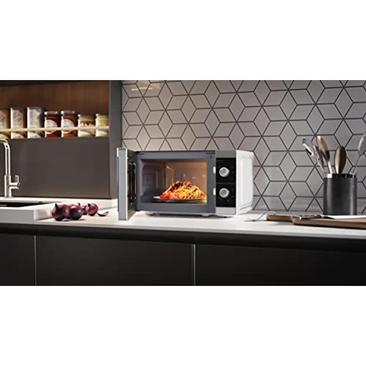 Sharp YC-MS01E-S Mikrowelle, Standgerät, 20 Liter Garraum, 800 Watt, Auftauen – Bild 3