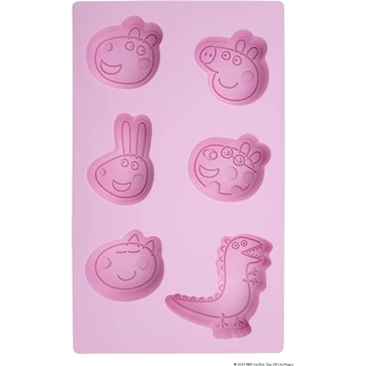 Dr. Oetker Silikonform Mini Küchlein Peppa Wutz – Hitzebeständige Backform für Kindergeburtstage und Familien-Backspaß – Säureresistent und leicht zu reinigen – Bild 3