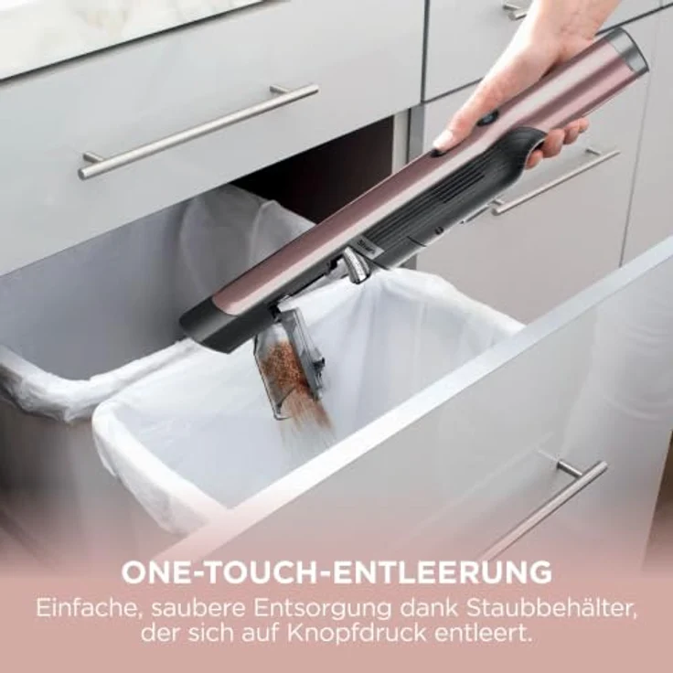 Shark WandVac WV201EUPK, Akku Handstaubsauger mit Ladestation, Tierhaar-Aufsatz, rosa – Bild 5