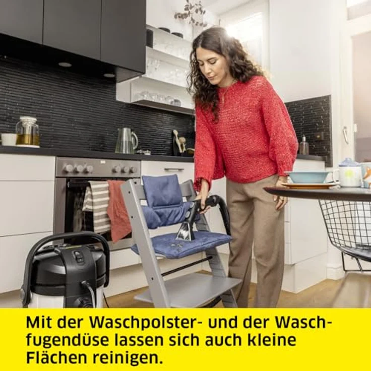 KÄRCHER Wasch-Sauger »SE 4 Plus«, 1000 W, Schlittendesign, Aktionsradius 8m, Frisch-/Schmutzwassertank 4 l - Preisvergleich – Bild 4