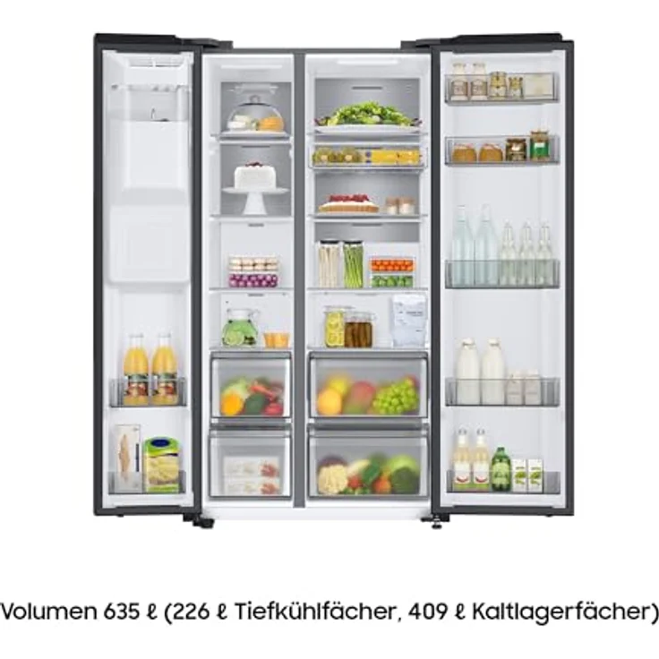 Samsung RS6GA854CB1/EG -  Side-by-Side, Black Steel – Bild 4
