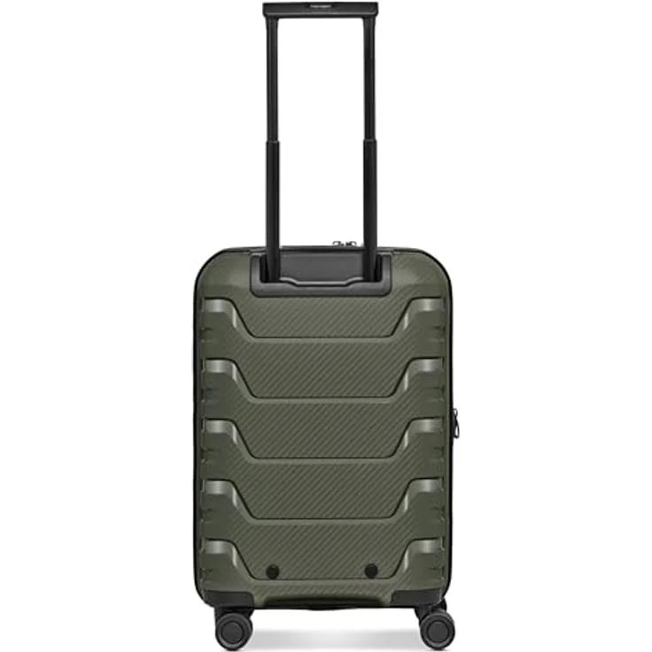 SMARTBOX Hartschalen Kabinen-Koffer | Kleiner Trolley 37 x 23 x 55 cm | Polypropylen | 4 Doppelrollen & TSA-Schloss | 2,9 kg | Edition 01 – Bild 3