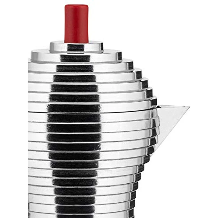 Alessi MDL02-3 R Kaffeekanne, Aluminium, rot – Bild 6
