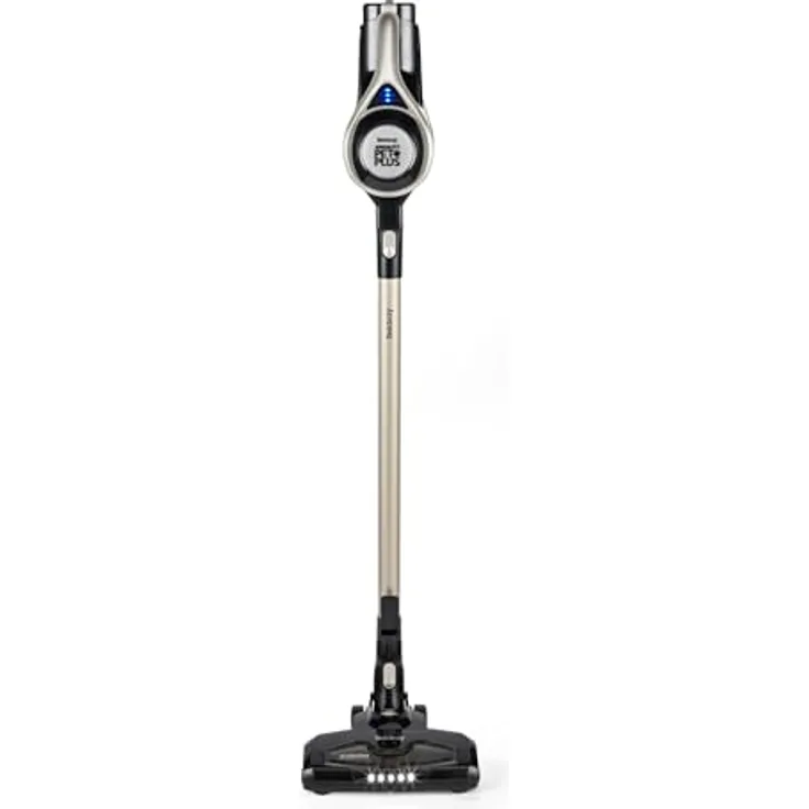 Beldray Airgility+ Akku-Stabstaubsauger BEL01195V2FVDE, 22,2-V-Akku, motorisierte LED-Bodenbürste, 1,2-l-Staubtank, inkl. Haustierwerkzeug, Schwarz