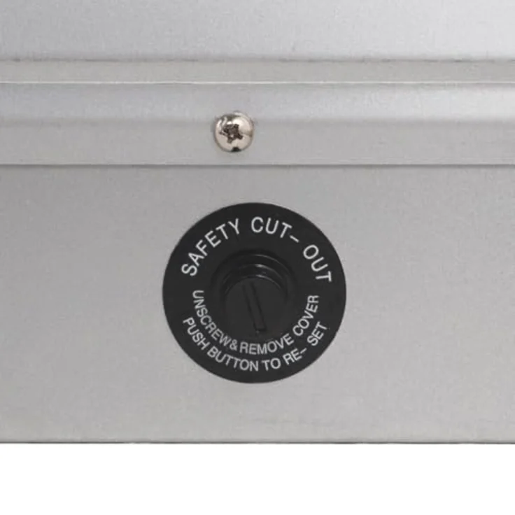 GastroHero Heißluftofen ECO 4 Bleche, Edelstahl, Umluftofen für Gastronomie, 62 Liter, 230 V, Temperaturbereich bis 300°C – Bild 7