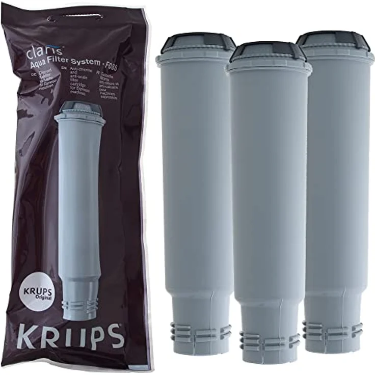KRUPS Claris Filterpatrone F088 für Espressoautomaten, passend für Serien Orchestro und Artese 01-05 – Bild 1