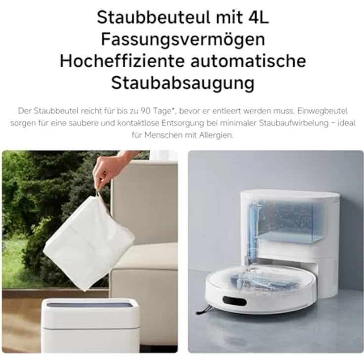 Xiaomi Robot Vacuum H40, Staubsauger-Roboter mit leistungsstarker Saugkraft – Bild 5