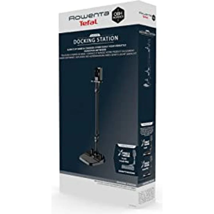 Rowenta ZR905003 X-Force | für alle X-Force Flex 14.60 RH99xx Modelle Docking Station | schnelle Reinigungserfahrung | Grau – Bild 5