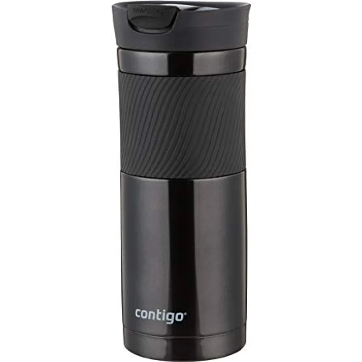 Contigo Thermobecher Byron Snapseal, Edelstahl Isolierbecher, Kaffebecher to go, auslaufsicher, spülmaschinenfester Deckel BPA-frei, 590 ml – Bild 3
