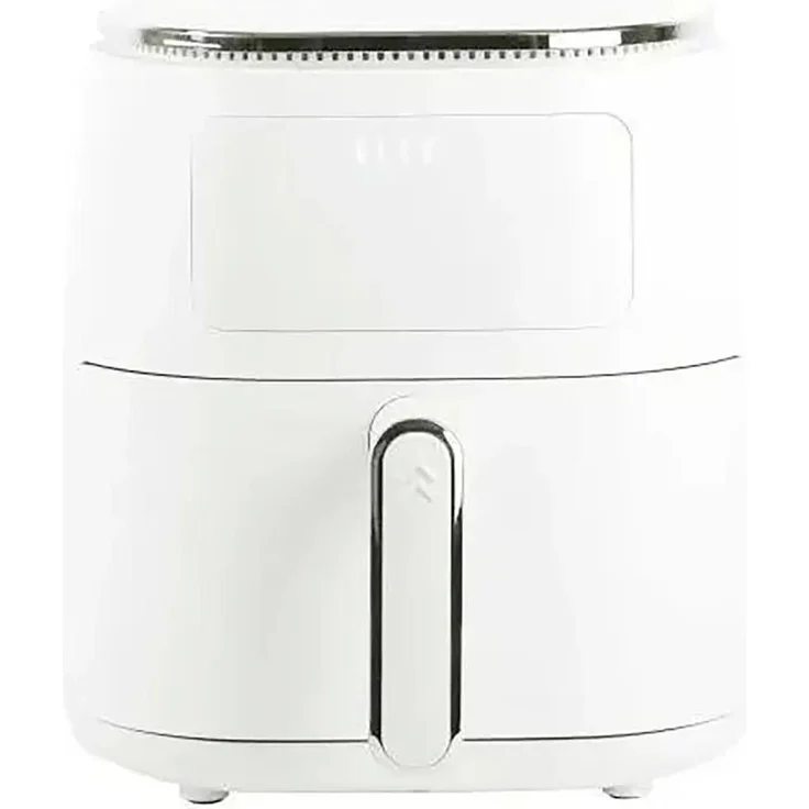 ELLE EKAFP501WHEU, 5L weiße Heißluftfritteuse mit sechs Kochprogrammen und einstellbarem Thermostat