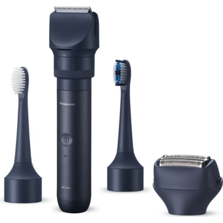 Panasonic HAAR-/BARTSCHNEIDER SET 6IN1 (X-SHAPE TRAVEL) - Modularer Haarschneider mit Lithium-Ionen-Akku, 58 Schritten Längeneinstellung, japanischer Klingentechnologie