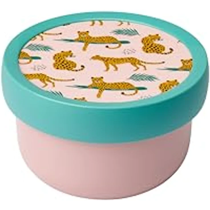 Mepal Obstbox Campus - Snackbox für Kinder - 300 ml - Leopard - Spülmaschinen- und mikrowellenfest - BPA-frei – Bild 1