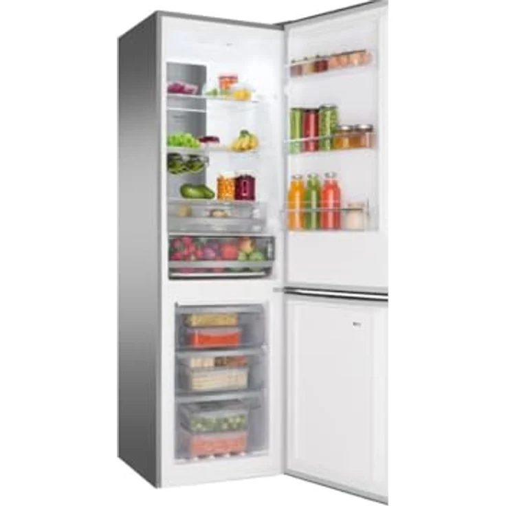 Amica KGCN 388 140 E Kühl-Gefrierkombination, freistehend, edelstahl, NoFrost, Breite 55 cm, Energieklasse D – Bild 5