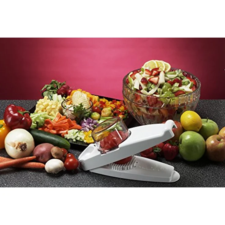 Genius Groß Zwiebelschneider Gemüseschneider Zerkleinerer Nicer Dicer 33391 – Bild 5