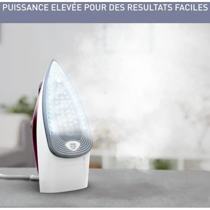 Calor Express Dampfbügeleisen, 2400 W, kontinuierliche Dampfleistung von 35 g/min, Dampfleistung von 160 g/min, Dampfstoß aus Keramik, Vertikales Glätten, einfaches Befüllen, FV2835C0 – Bild 3