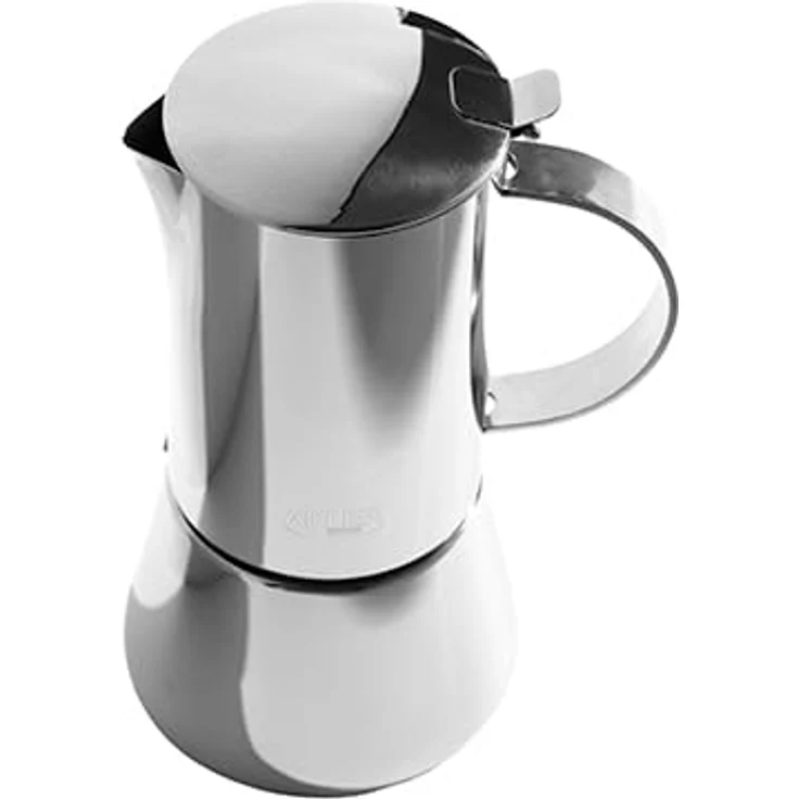Adler Espressokocher AD 4417, 620ml, Spülmaschinenfest, Edelstahl, silber – Bild 3