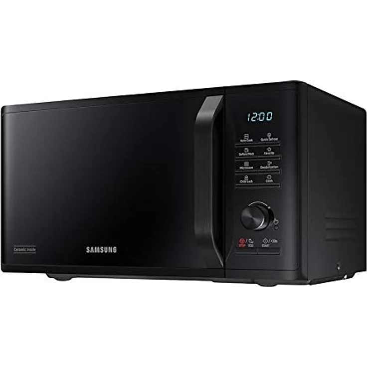 Samsung MS23K3515AK Solo Mikrowelle, 23 l, 800 W, Drehknöpfe, Schwarz – Bild 3