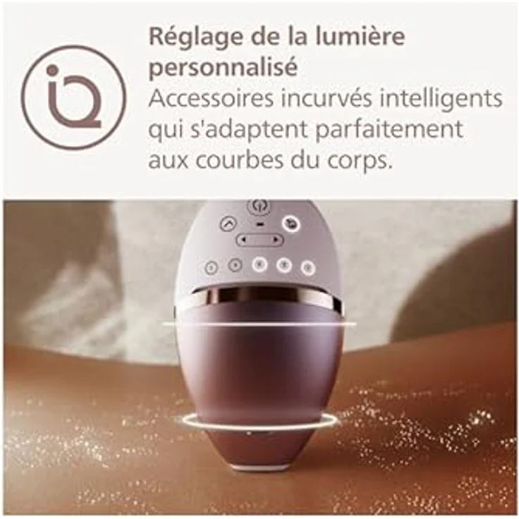 Philips Lumea 8000 Series Epilierer One Size, IPL Haarentfernungsgerät mit SenseIQ Technology – Bild 3