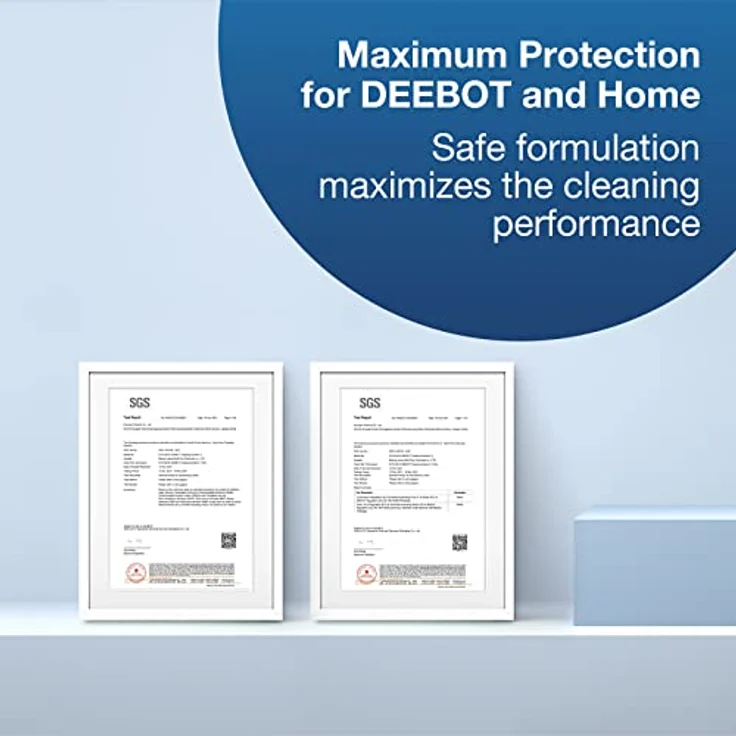 ECOVACS DEEBOT Wischroboter Reinigungsmittel (1L) für X1 OMNI/X1e OMNI/ X1 Turbo/T10 Turbo/T10 OMNI Saugroboter – Bild 4