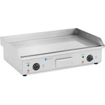Royal Catering RC-EG73 Doppel Elektro Grillplatte 73 cm glatt 2 x 2.200 W Gastrogrill Grillplatte elektrisch - Preisvergleich