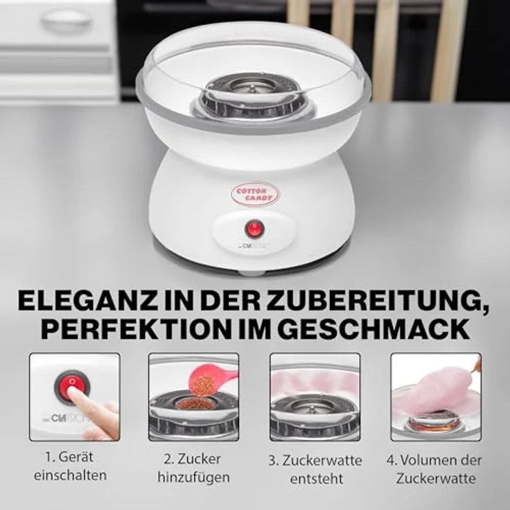 Clatronic Zuckerwattemaschine – Bild 4