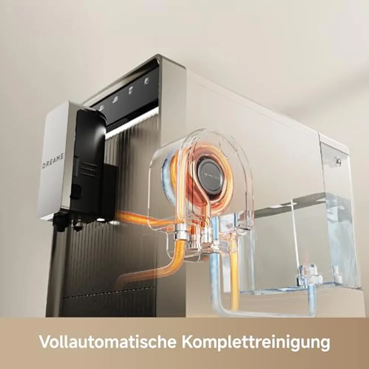 Dreame Ecceluxe Slim FCM30 Espressomaschine, kompakte Größe, Ein-Knopf-Touchscreen, fünf Kaffeespezialitäten, automatische Reinigung – Bild 3