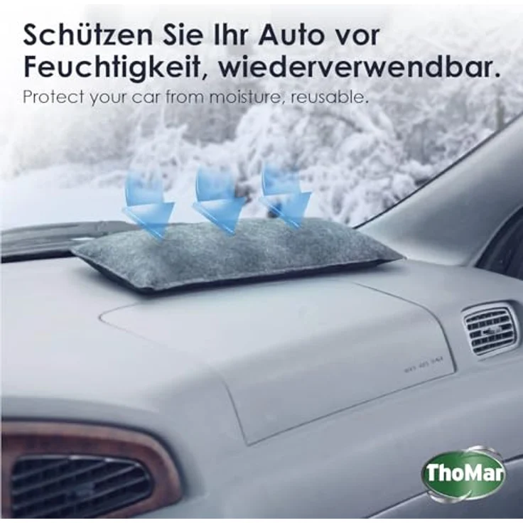 THOMAR Luftentfeuchter Airdry Duo, Feuchtigkeitsaufnahme – Bild 2
