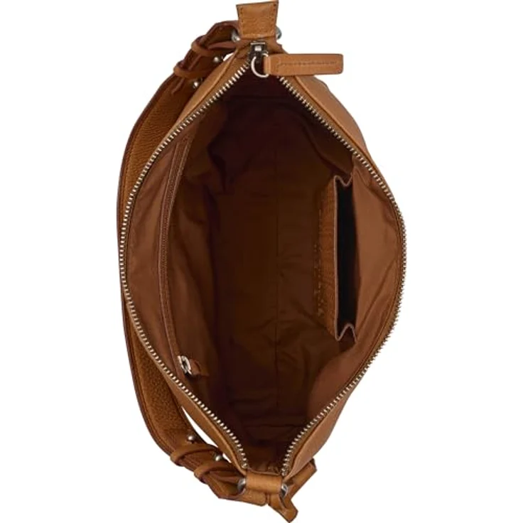 Burkely Soft Skylar Schultertasche, 100% Leder, 27 cm, braun – Bild 4