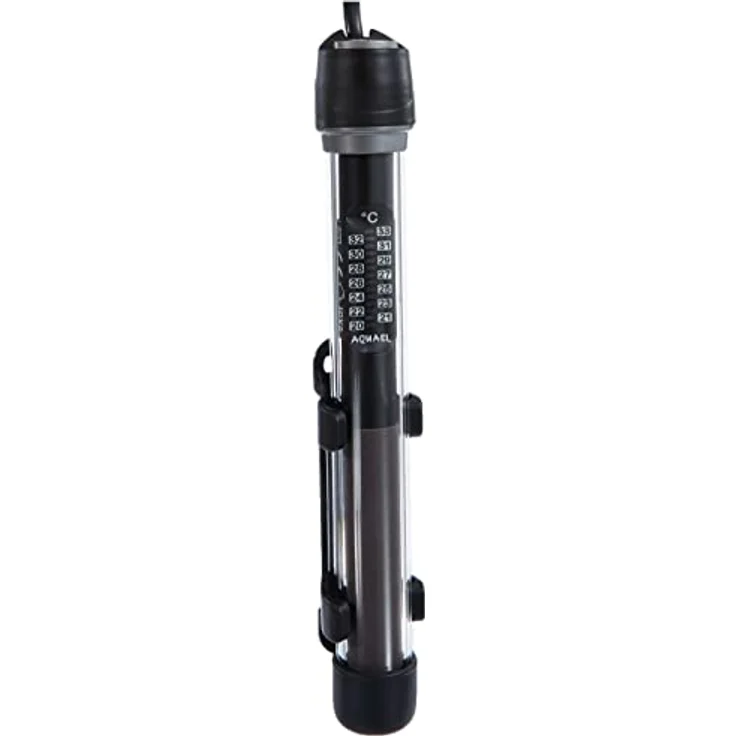 AquaEl Platinium Heater, Glasheizer 25 W für Aquarien von 10 bis 25 Litern, präzise Temperaturregelung 20-33°C, vollständig tauchfähig – Bild 1