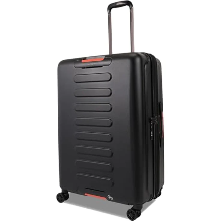 Hedgren Grip Spinner 74 Expandable L Black, großer Trolley mit leisen Rollen – Bild 2