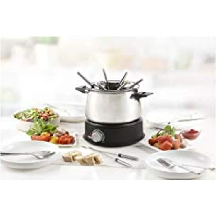 Domo Edelstahl Fondue, Klar, One Size, 1500 Watt – Bild 3