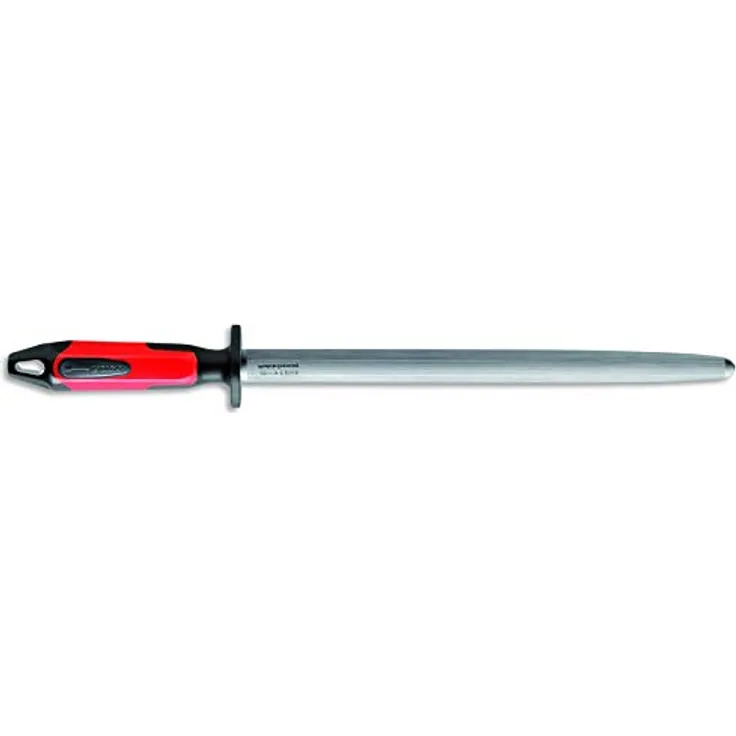 Dick Wetzstahl RegularCut mit 2K Griff rot/schwarz 30 cm oval 73173300-63