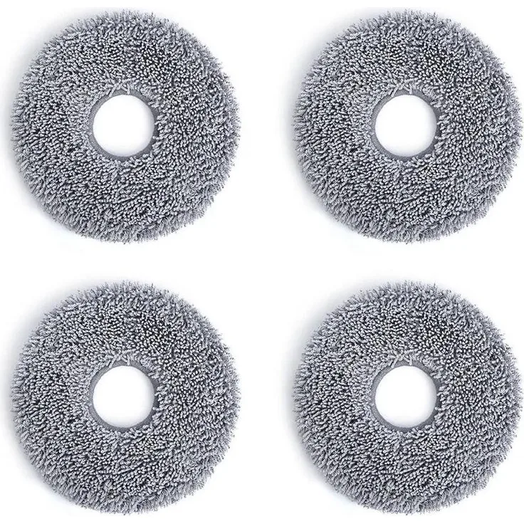 Ecovacs DEEBOT T30 & T30S Mopppad Set, grau, wiederverwendbar, für Hartböden