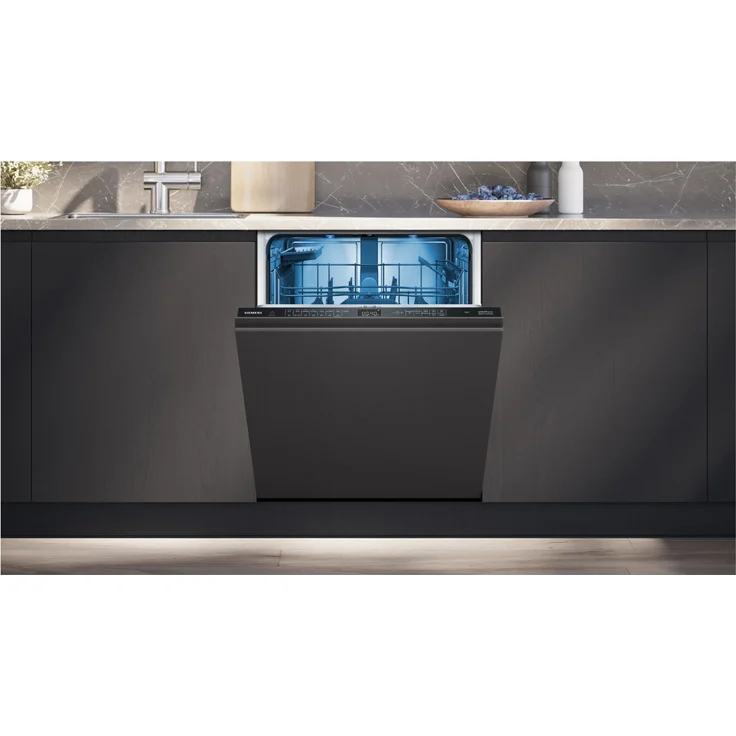Siemens Extraklasse SX65EX00BD iQ500, Vollintegrierter Geschirrspüler 60 cm, XXL, Energieeffizienzklasse A, 13 Maßgedecke, Home Connect