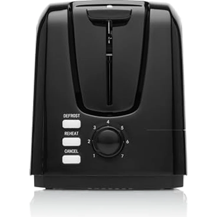 HYUNDAI Toaster TO304, 750 W, 2 Scheiben, 7 Bräunungsstufen, Krümelschublade, Stopfunktion, gleichmäßiges Toasten – Bild 5