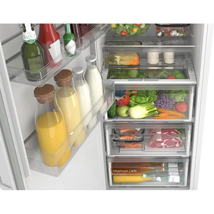 Bosch KSN36VWCG Serie 4, Freistehender Kühlschrank, 402 l Kühlvolumen, VitaFresh Frischesystem, Weiß – Bild 9