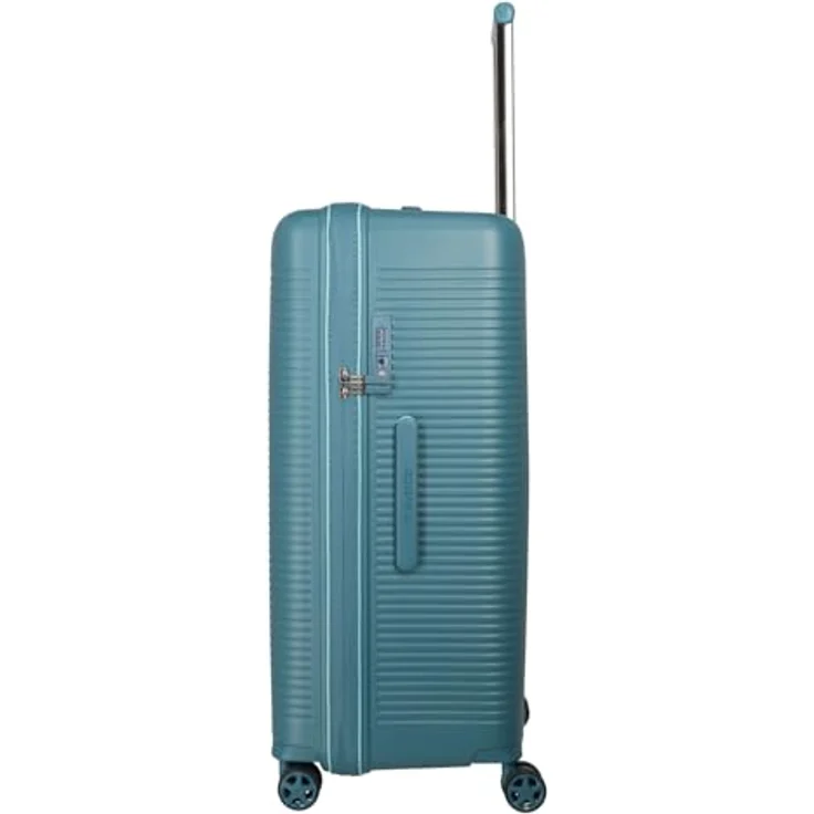 Travelite Trolley ROOMER L, 4 Rollen, Großer Koffer aus Polypropylen, Ultraleicht und Robust, Schwarz – Bild 3