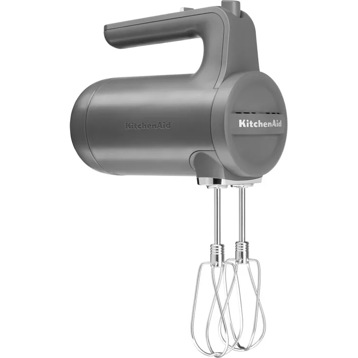 KitchenAid 5KHMB732EDG Handmixer, 16W, 7 Geschwindigkeiten, kabellos, Kunststoff, dunkelgrau, Serie: 5KHMB732