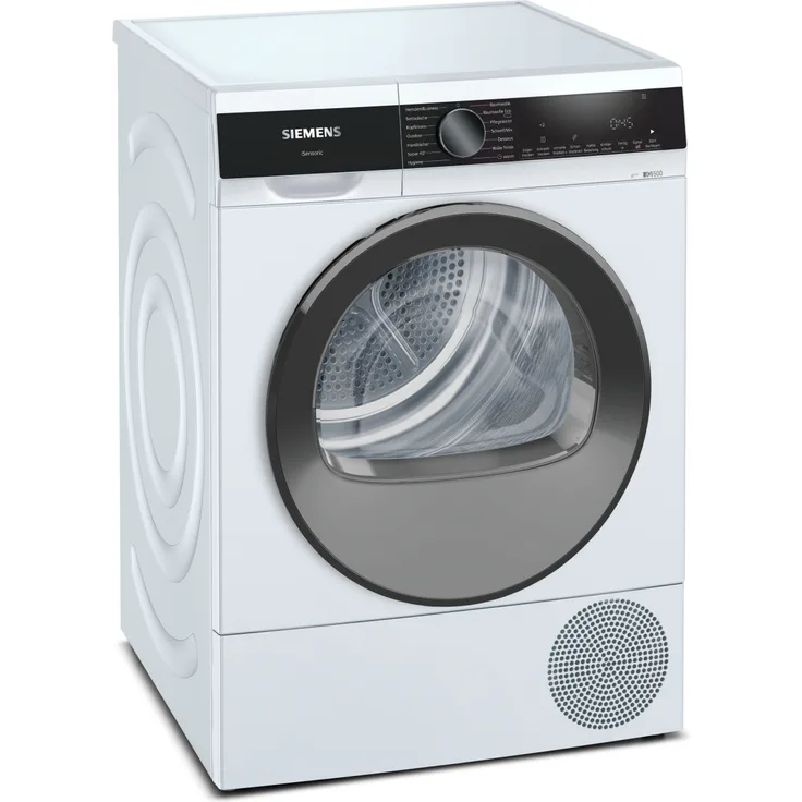 Siemens WQ33G2D40, Wärmepumpentrockner, A+++, Fassungsvermögen 8 kg, Standgerät, Breite 59,8 cm, LED-Display, Knitterschutz
