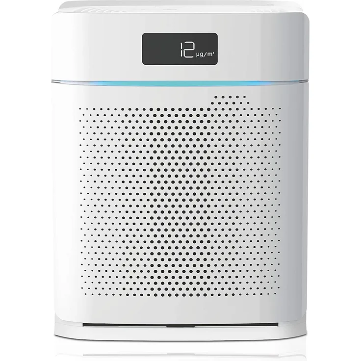 IDEAL AP25 Luftreiniger, bis 35 m², HEPA Filter, Aktivkohlefilter, CADR 250 m³-h, gegen Feinstaub, Pollen, Allergene, Bakterien, weiß (‎87340011)