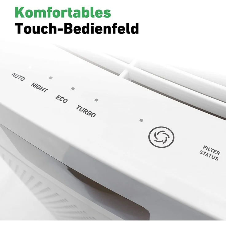 IDEAL AP25 Luftreiniger, bis 35 m², HEPA Filter, Aktivkohlefilter, CADR 250 m³-h, gegen Feinstaub, Pollen, Allergene, Bakterien, weiß (‎87340011) – Bild 4