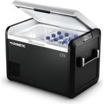 Dometic CFX3 55IM Kompressorkühlbox, C, 53L, 12V, 24V, 100V, 240V, mit Eismaschinenfunktion, dunkelgrau, hellgrau