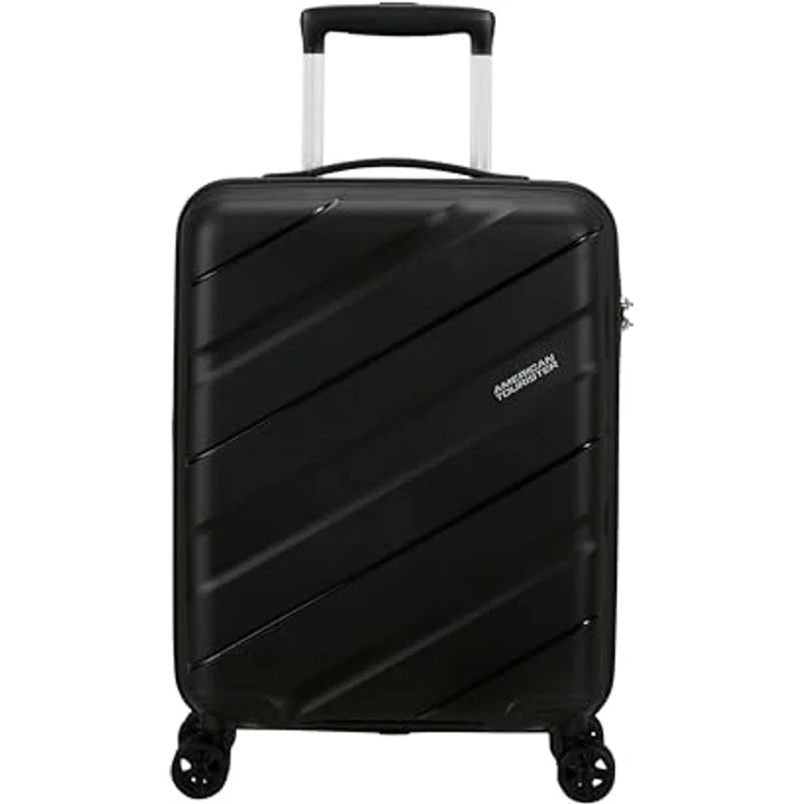 American Tourister Jetdriver 3.0, Koffer Spinner 55cm, schwarz, leicht und funktional – Bild 1