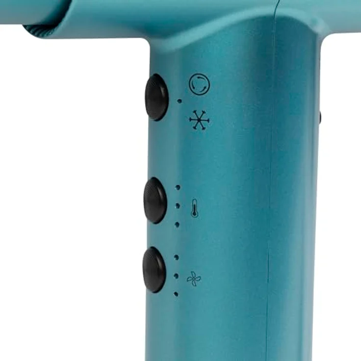 JATA JBSC5577 Professioneller Ionen-Haartrockner, 2000 W, Rahmen Aldany, BLDC-Motor, 110.000 U/min, schnelle Trocknung, gesundes Haar, glänzend, kein Frizz, inkl. ALFAPARF MILANO Shampoo und Maske, schwarz – Bild 5