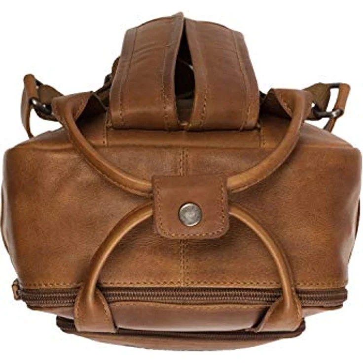 The Chesterfield Brand Wax Pull Up City Rucksack, Leder 30 cm, braun, 100% Leder, Maße 22 cm x 12 cm x 30 cm – Bild 4