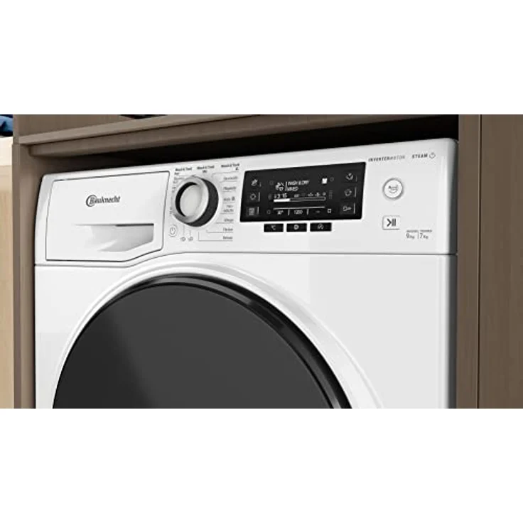 Bauknecht WATK Sense 97S 52 N, Waschtrockner, Energieeffizienzklasse E, Standgerät, Breite 60 cm, Geräuschemissionsklasse C – Bild 7