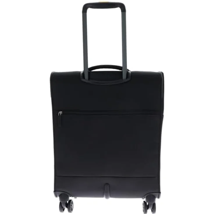 Mandarina Duck Zephyr Trolley Cabin, Koffer mit 3D-Effekt und TSA-Schloss, schwarz – Bild 4